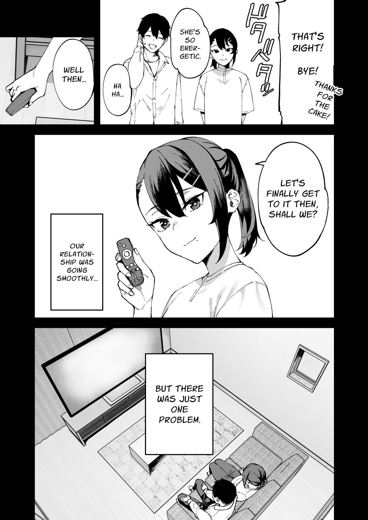 hentai manga I Called An Escort Service & My Girlfriend\'s Sister Turned Up